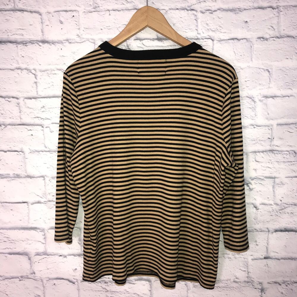 Striped Plus LRL Ribbed Shirt - Picture 3 of 6
